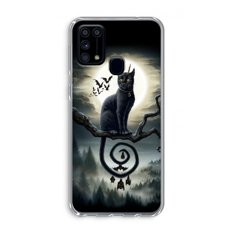 Moonlight Companions: Samsung Galaxy M31 Transparant Hoesje