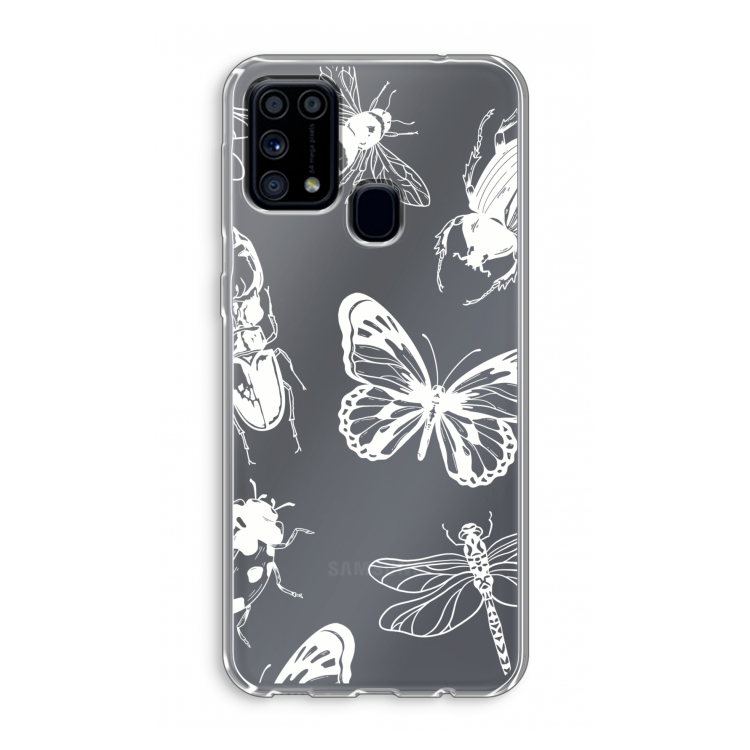 Tiny Bugs: Samsung Galaxy M31 Transparant Hoesje