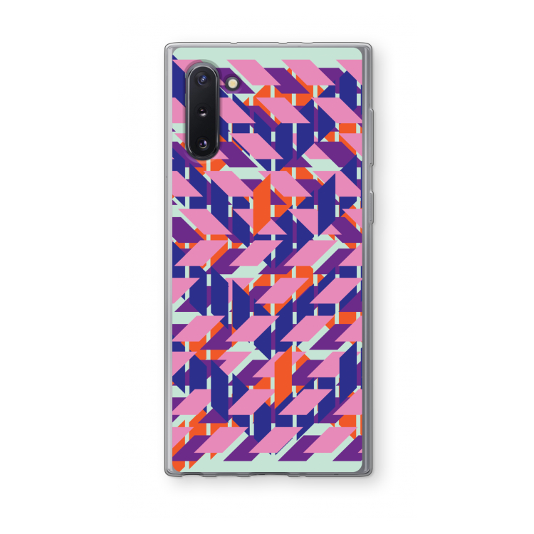 Skew Blush 3: Samsung Galaxy Note 10 Transparant Hoesje