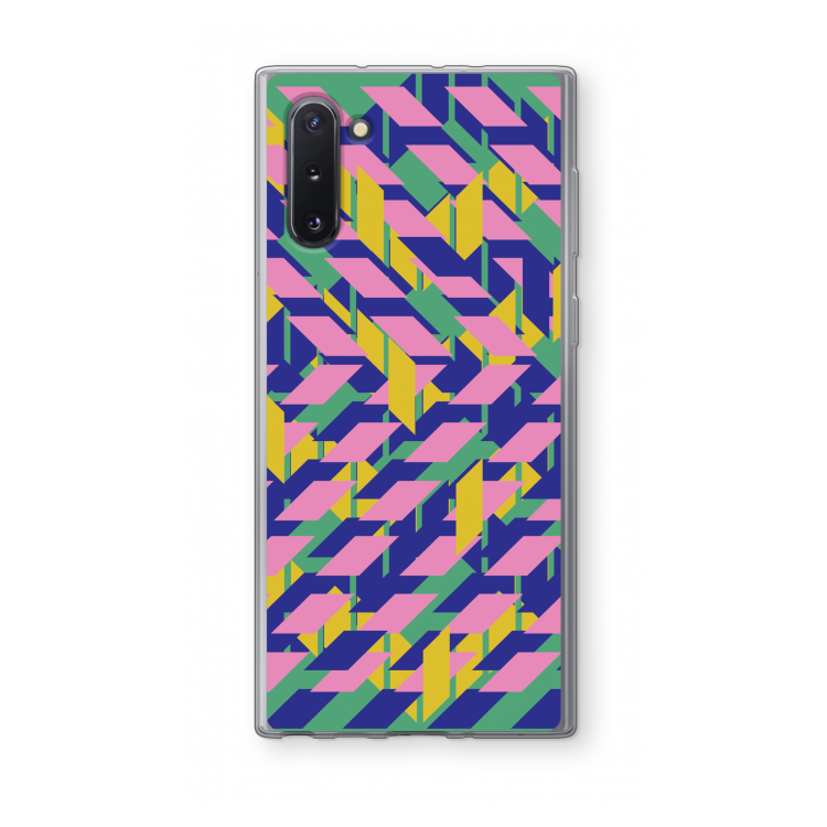 Skew Blush 1: Samsung Galaxy Note 10 Transparant Hoesje