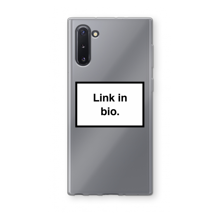 Link in bio: Samsung Galaxy Note 10 Transparant Hoesje