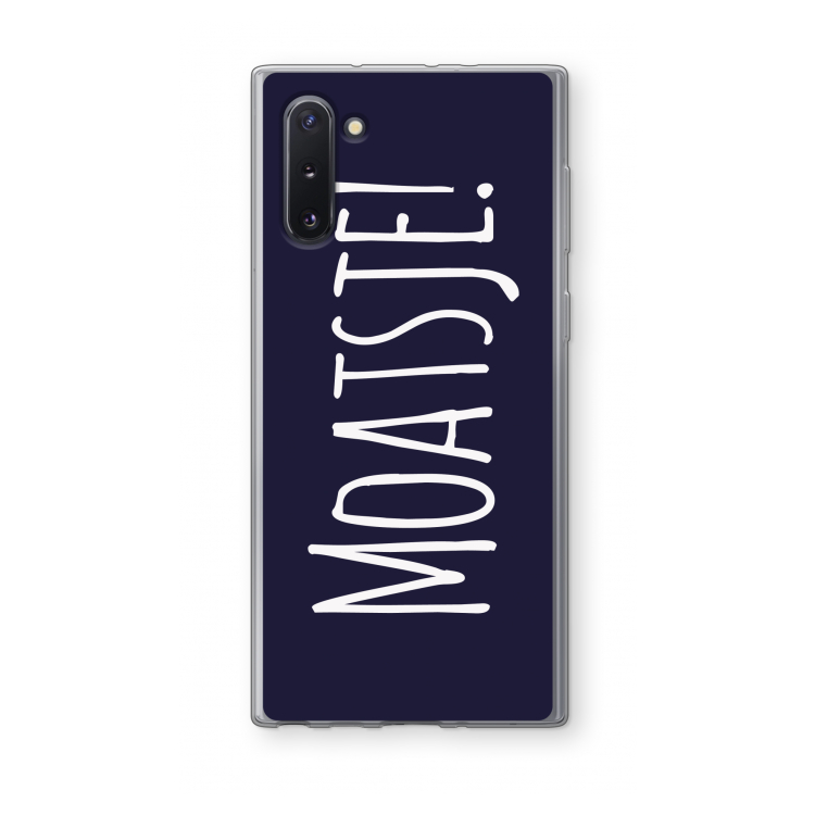 Moatsje!: Samsung Galaxy Note 10 Transparant Hoesje