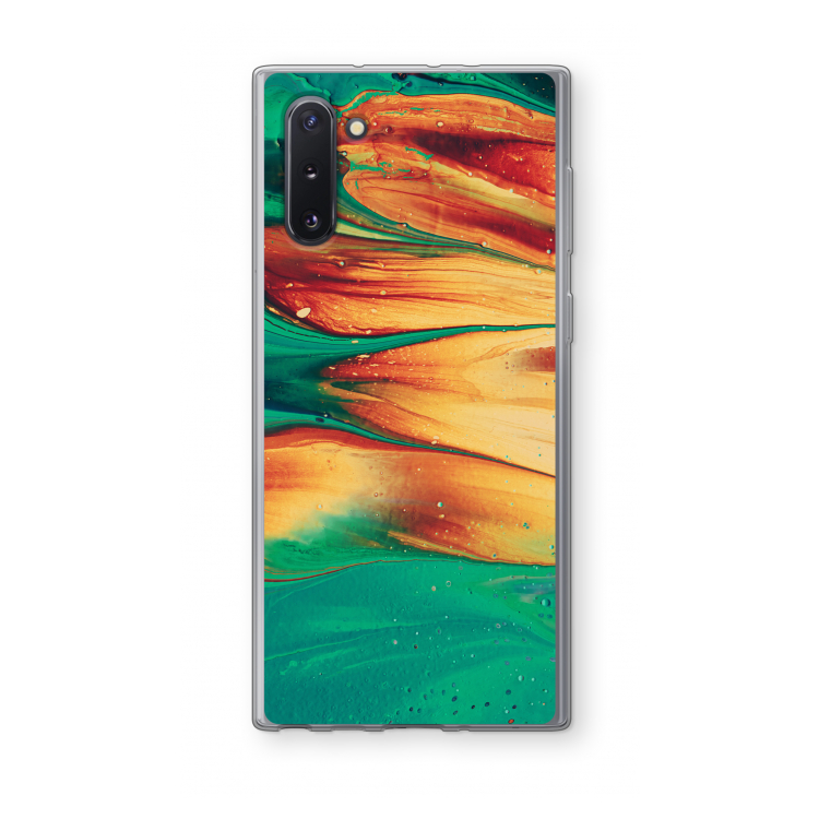 Green Inferno: Samsung Galaxy Note 10 Transparant Hoesje
