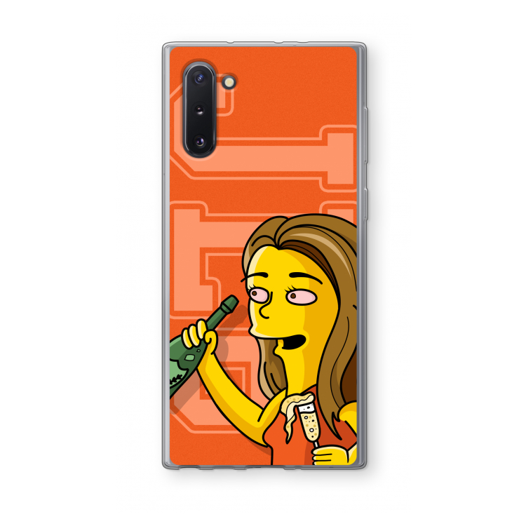 Jamie Lee Simpson: Samsung Galaxy Note 10 Transparant Hoesje