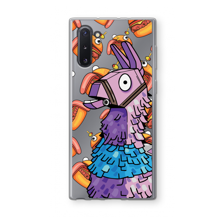 Loot Burger: Samsung Galaxy Note 10 Transparant Hoesje