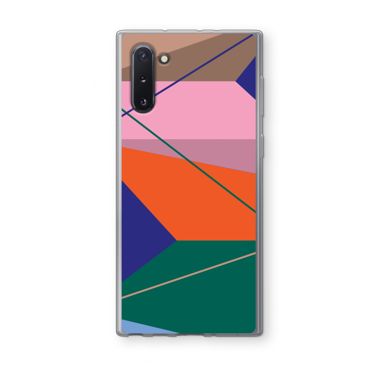 Gestalte 1: Samsung Galaxy Note 10 Transparant Hoesje