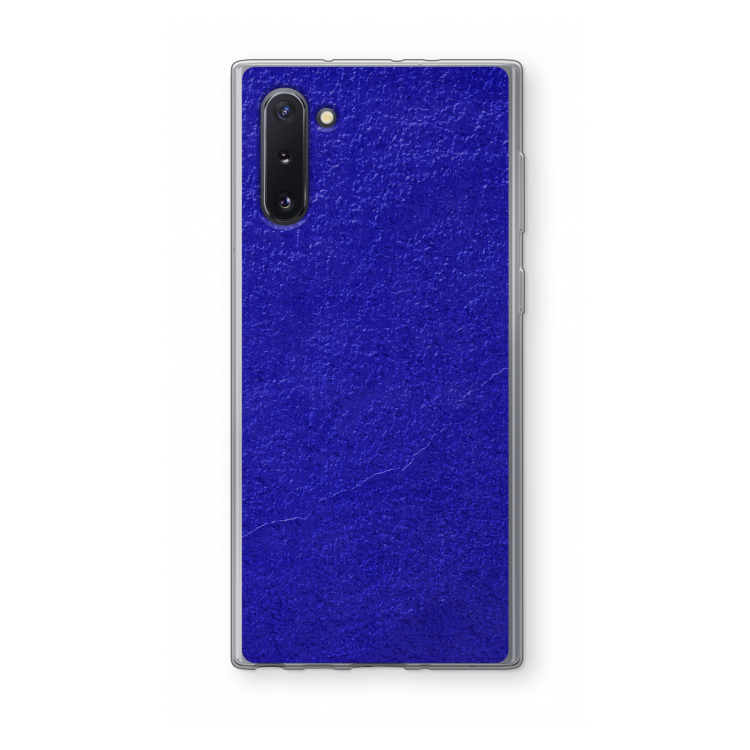 Majorelle Blue: Samsung Galaxy Note 10 Transparant Hoesje