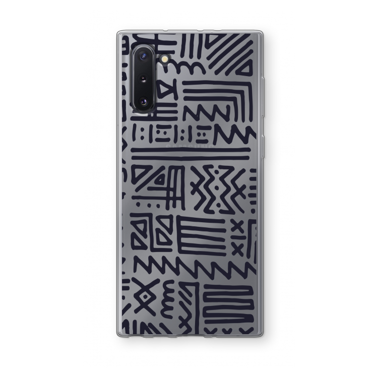 Marrakech print: Samsung Galaxy Note 10 Transparant Hoesje