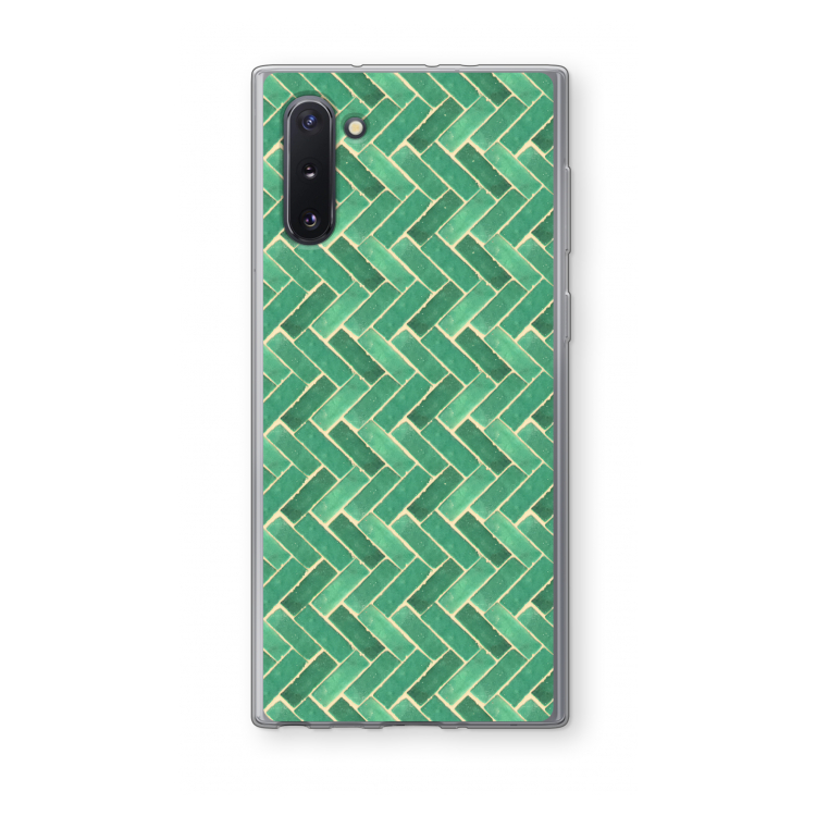 Moroccan tiles 2: Samsung Galaxy Note 10 Transparant Hoesje