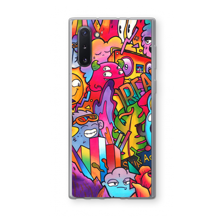 Dreams: Samsung Galaxy Note 10 Transparant Hoesje