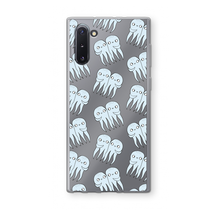 Octopussen: Samsung Galaxy Note 10 Transparant Hoesje