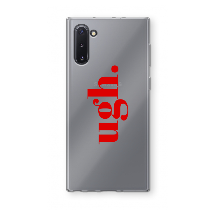 Ugh: Samsung Galaxy Note 10 Transparant Hoesje