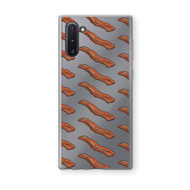 Bacon to my eggs #2: Samsung Galaxy Note 10 Transparant Hoesje