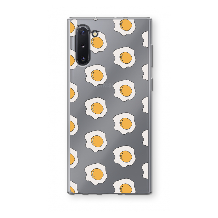 Bacon to my eggs #1: Samsung Galaxy Note 10 Transparant Hoesje