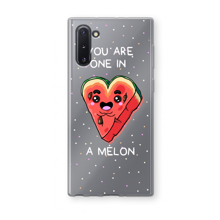 One In A Melon: Samsung Galaxy Note 10 Transparant Hoesje