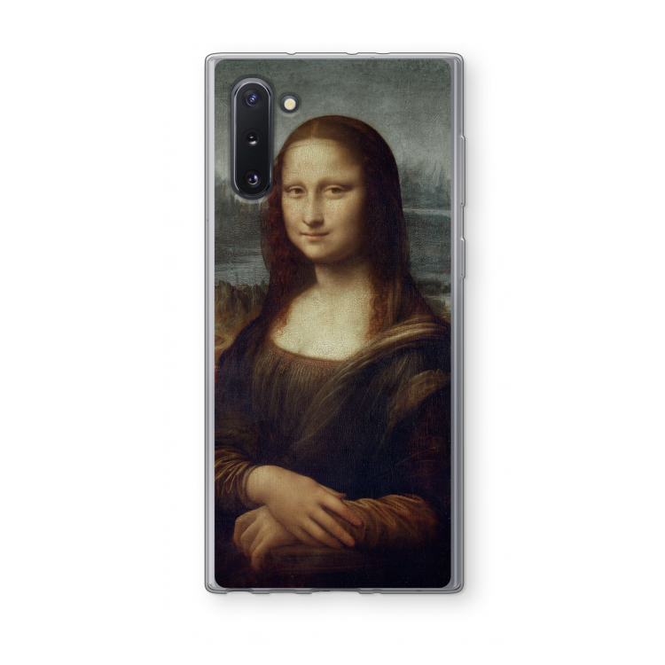 Mona Lisa: Samsung Galaxy Note 10 Transparant Hoesje