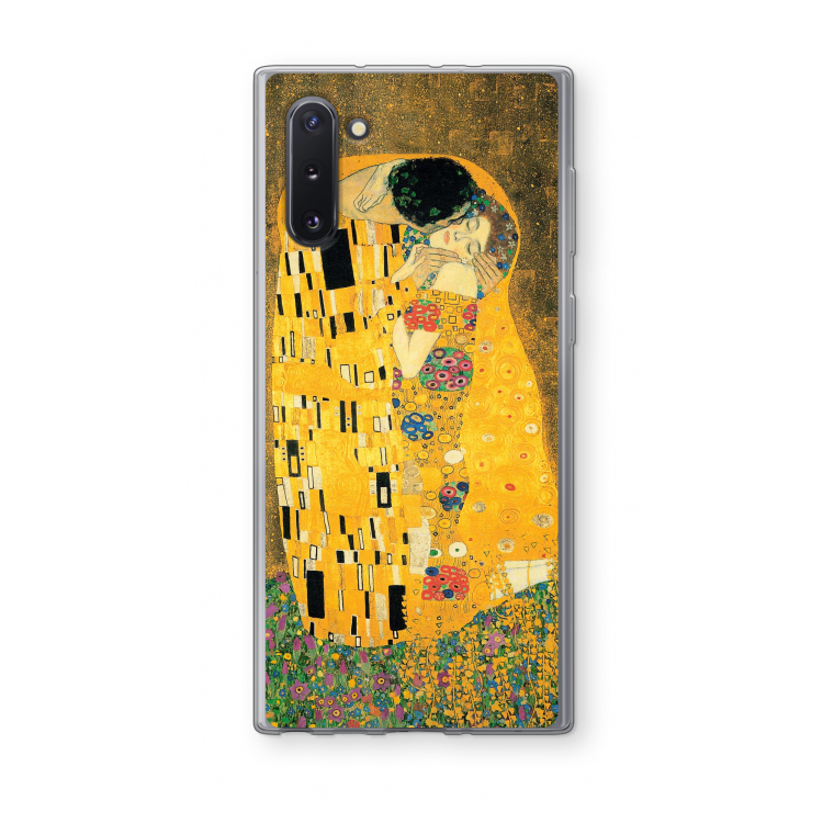 Der Kuss: Samsung Galaxy Note 10 Transparant Hoesje