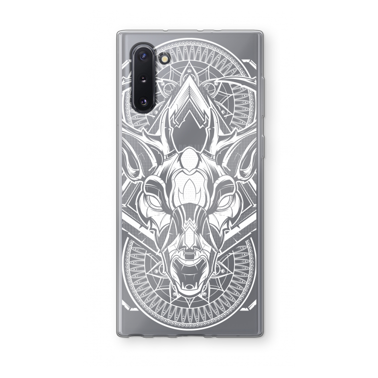 Oh Deer: Samsung Galaxy Note 10 Transparant Hoesje