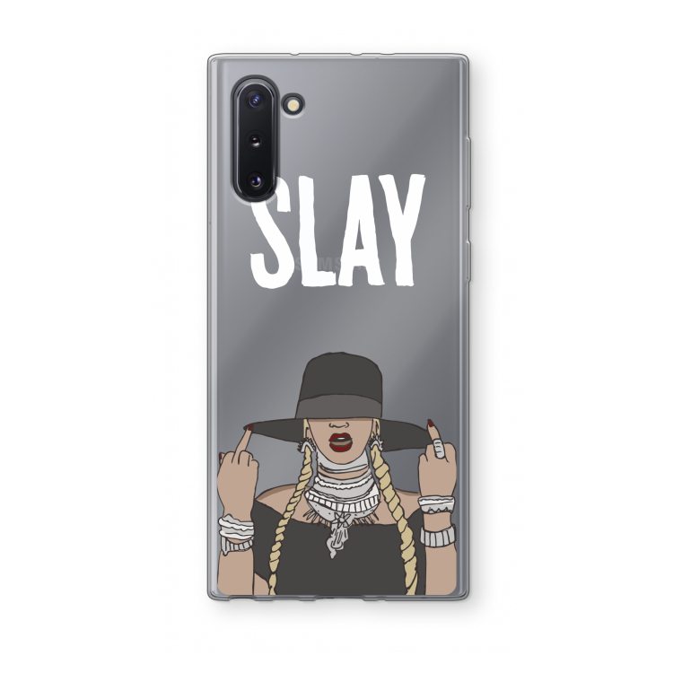 Slay All Day: Samsung Galaxy Note 10 Transparant Hoesje