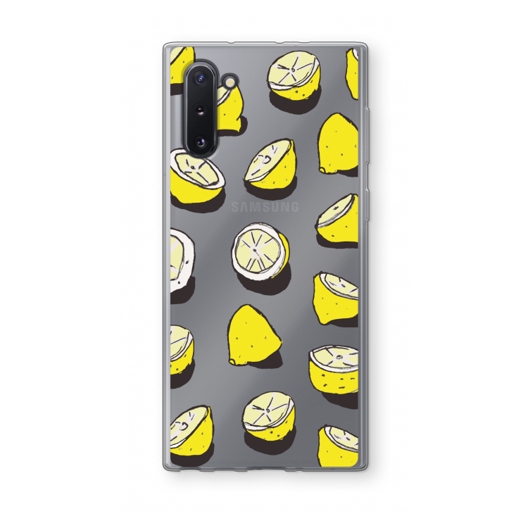 When Life Gives You Lemons...: Samsung Galaxy Note 10 Transparant Hoesje