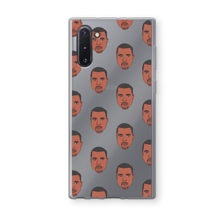Kanye Call Me?: Samsung Galaxy Note 10 Transparant Hoesje
