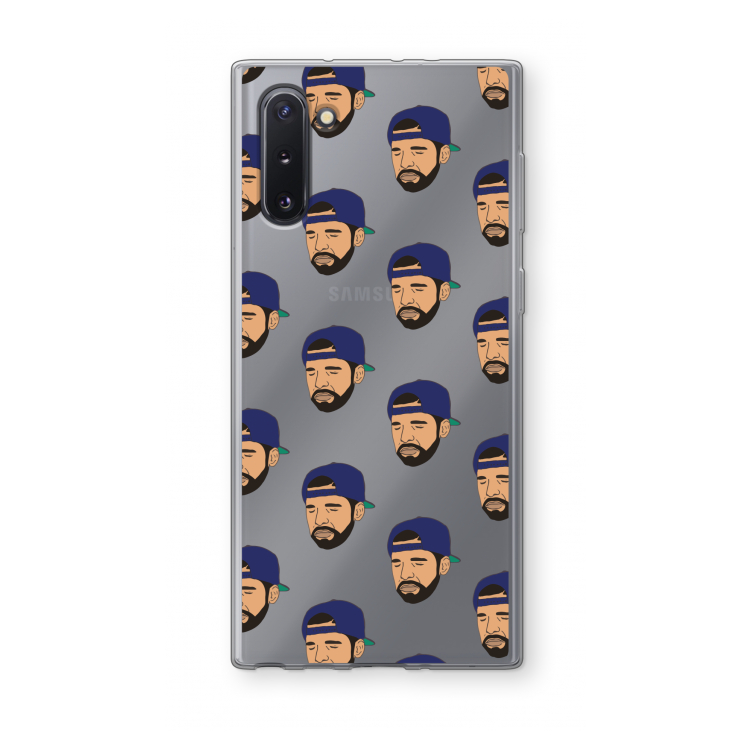 Drake Away: Samsung Galaxy Note 10 Transparant Hoesje