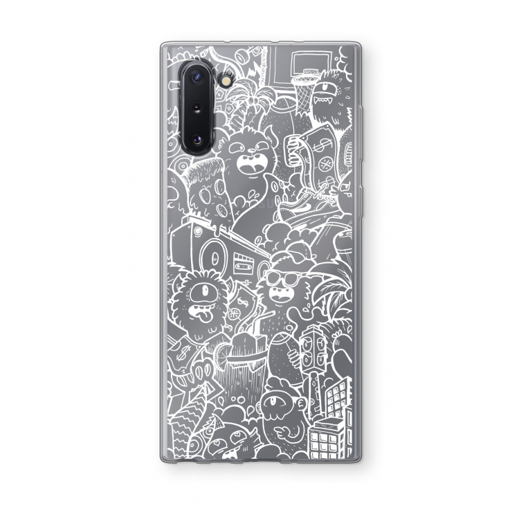 Vexx City #2: Samsung Galaxy Note 10 Transparant Hoesje