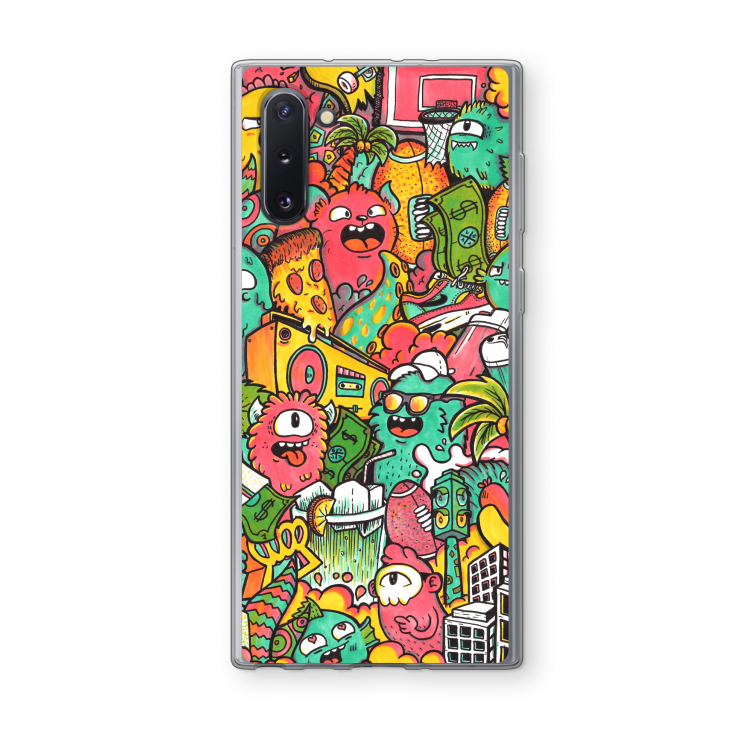 Vexx City: Samsung Galaxy Note 10 Transparant Hoesje