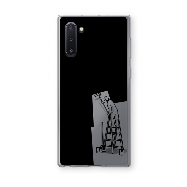 Musketon Painter: Samsung Galaxy Note 10 Transparant Hoesje