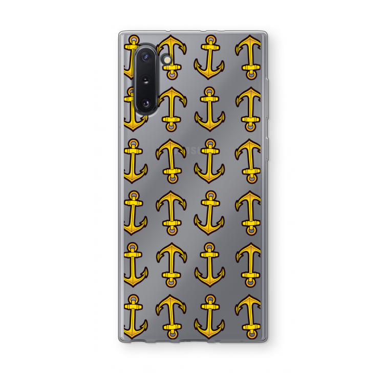 Musketon Anchor: Samsung Galaxy Note 10 Transparant Hoesje