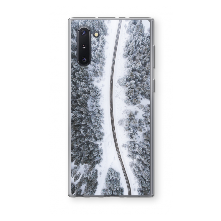 Snøfall: Samsung Galaxy Note 10 Transparant Hoesje