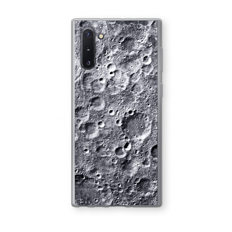 Maanlandschap: Samsung Galaxy Note 10 Transparant Hoesje