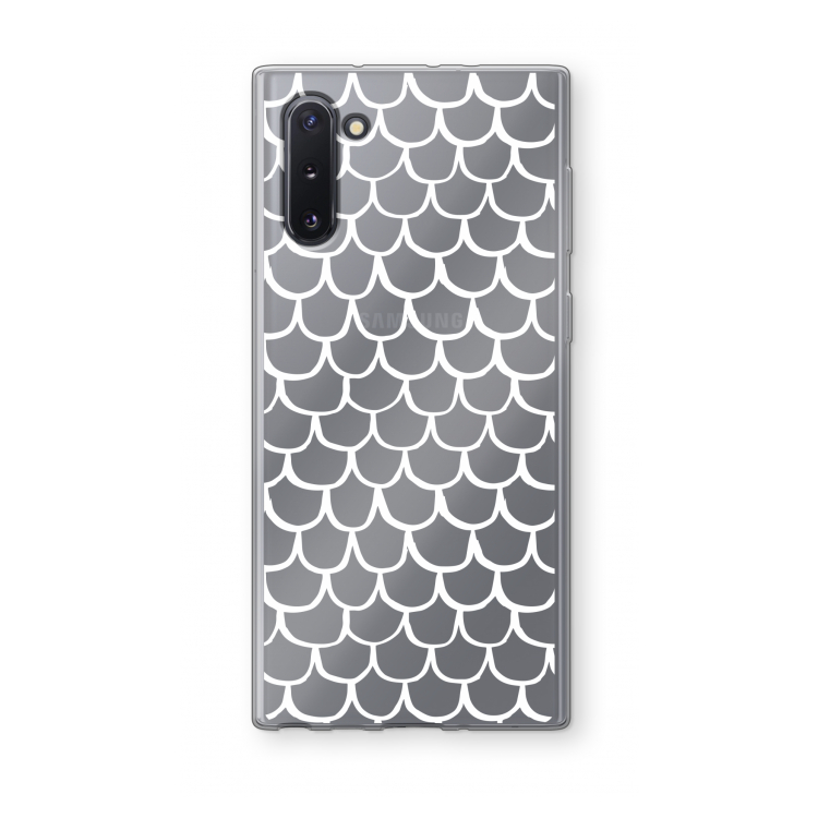 Dakpannetjes: Samsung Galaxy Note 10 Transparant Hoesje