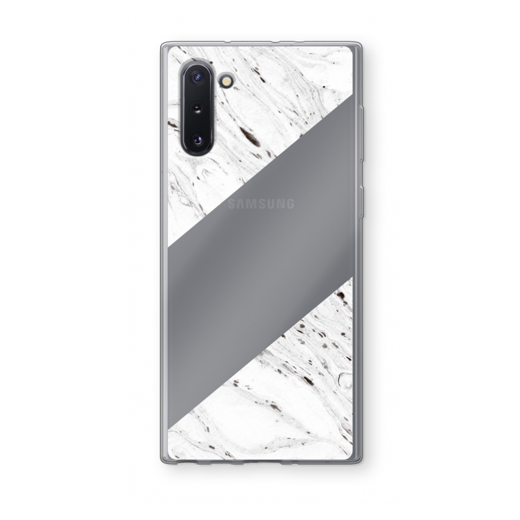 Biggest stripe: Samsung Galaxy Note 10 Transparant Hoesje