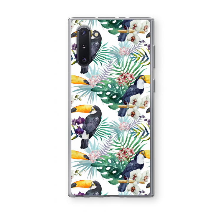 Tukans: Samsung Galaxy Note 10 Transparant Hoesje