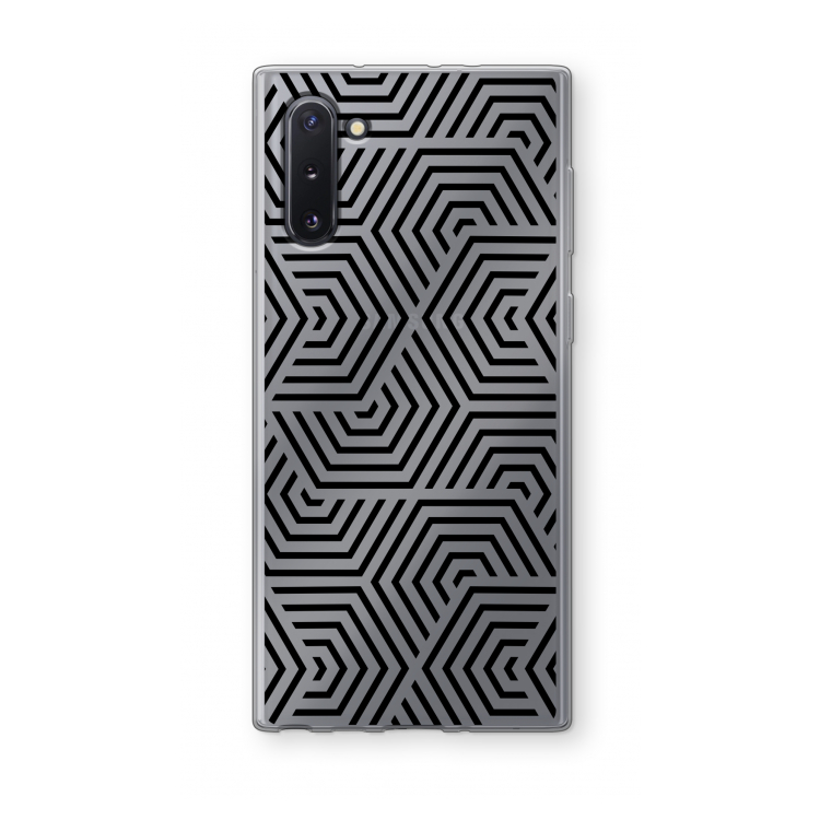 Magic pattern: Samsung Galaxy Note 10 Transparant Hoesje