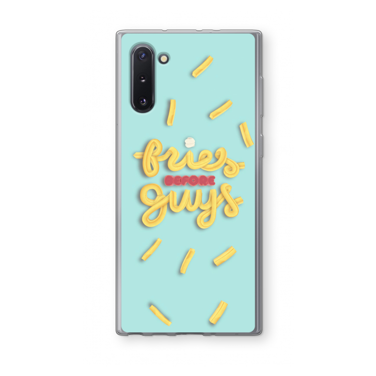 Always fries: Samsung Galaxy Note 10 Transparant Hoesje