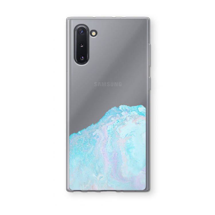 Fantasie pastel: Samsung Galaxy Note 10 Transparant Hoesje