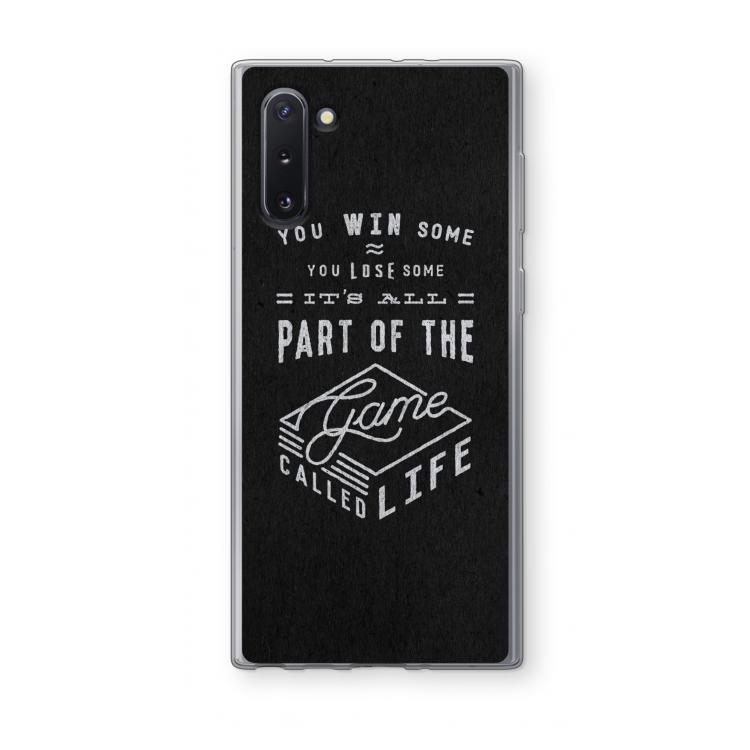 Life: Samsung Galaxy Note 10 Transparant Hoesje