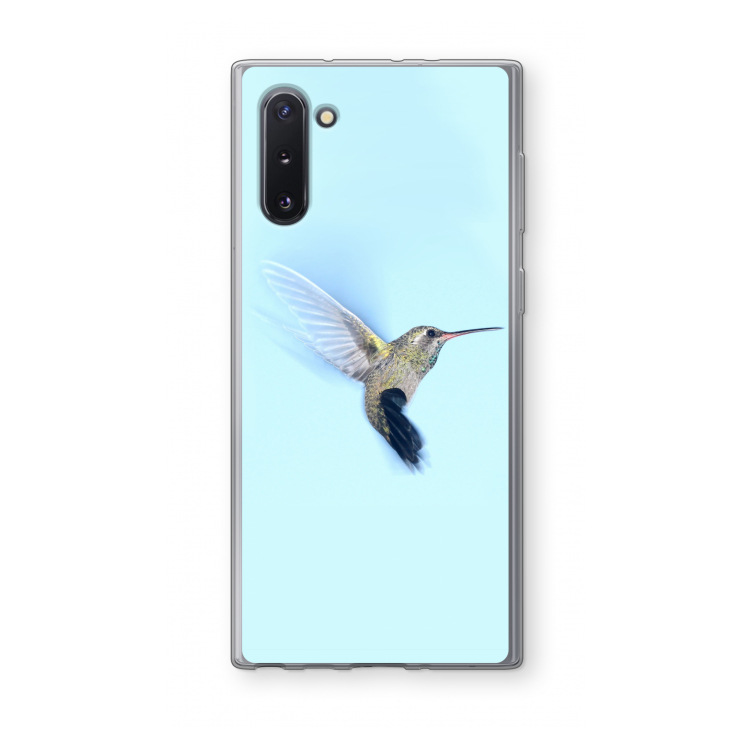 Kolibri: Samsung Galaxy Note 10 Transparant Hoesje