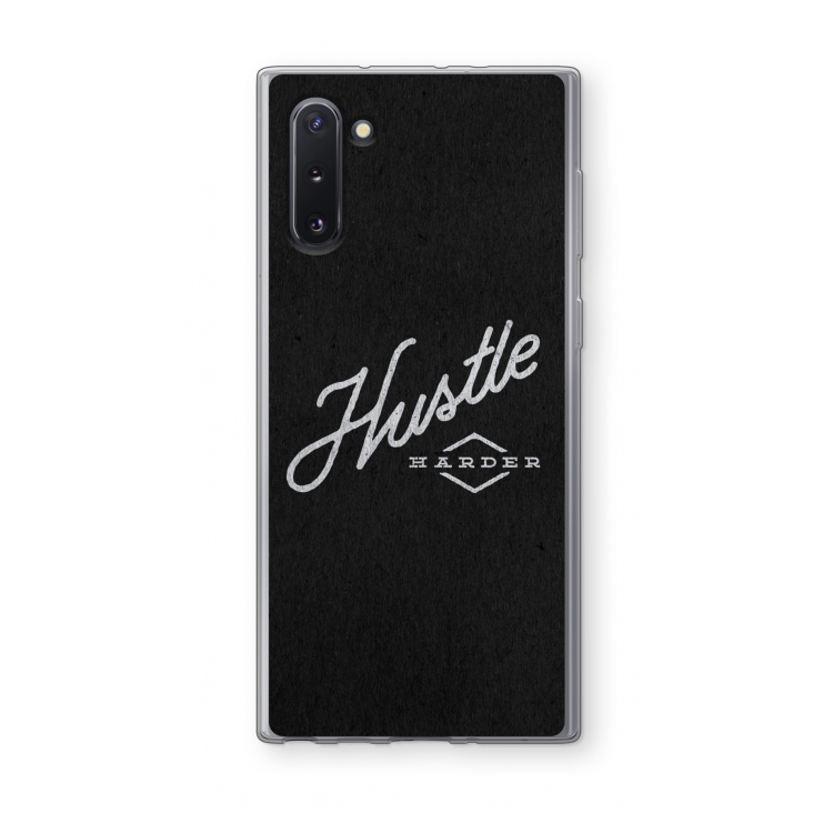 Hustle: Samsung Galaxy Note 10 Transparant Hoesje
