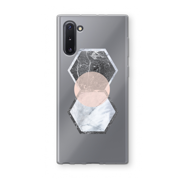 Creatieve toets: Samsung Galaxy Note 10 Transparant Hoesje