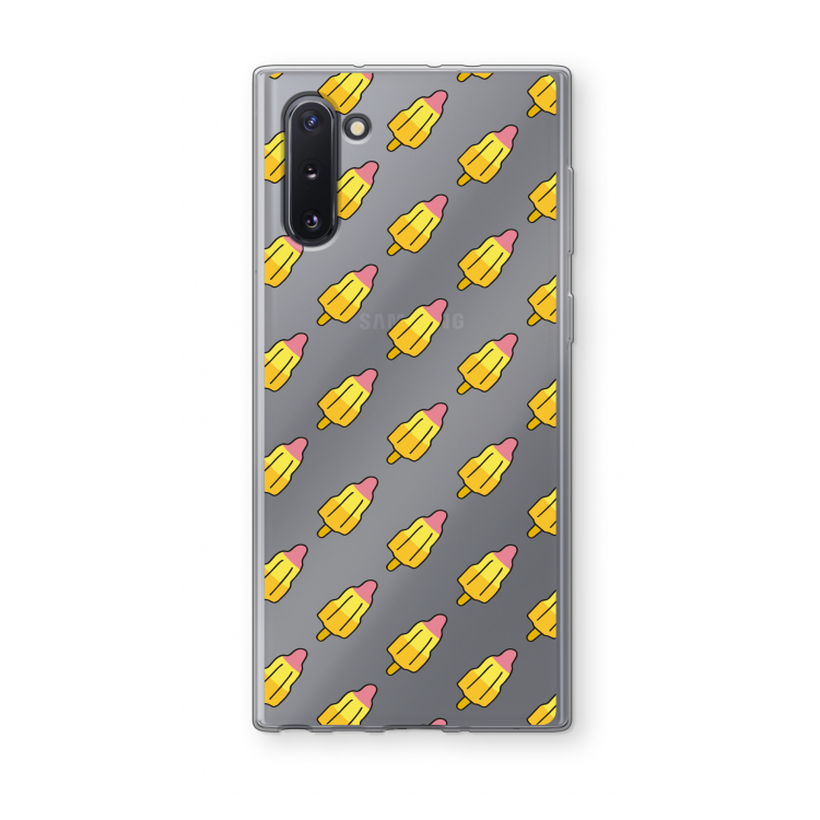 Waterijsjes: Samsung Galaxy Note 10 Transparant Hoesje