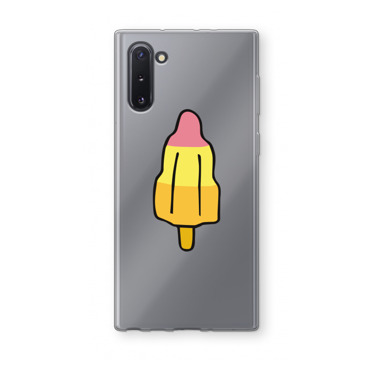 Raketijsje: Samsung Galaxy Note 10 Transparant Hoesje