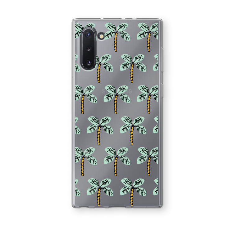 Paradise: Samsung Galaxy Note 10 Transparant Hoesje