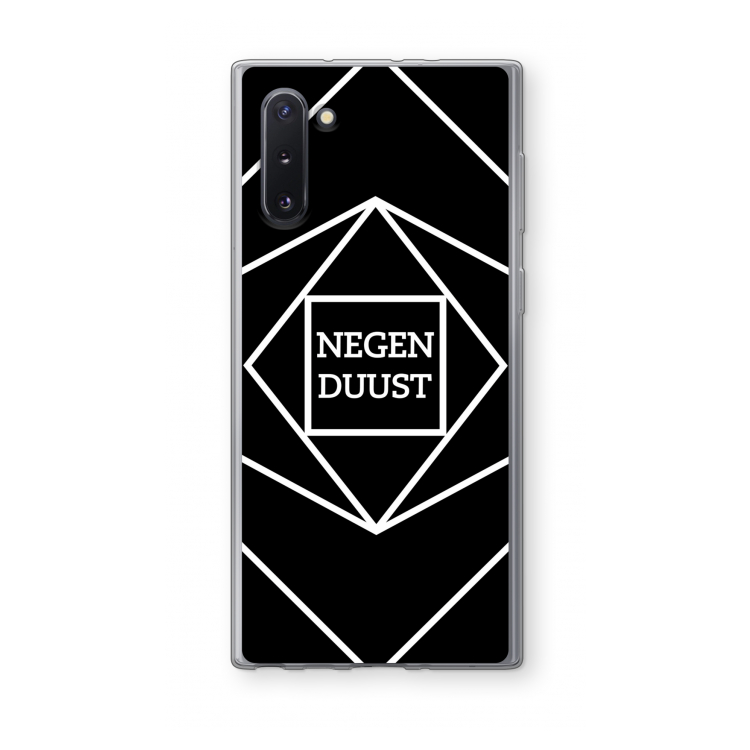 Negenduust geometrisch: Samsung Galaxy Note 10 Transparant Hoesje