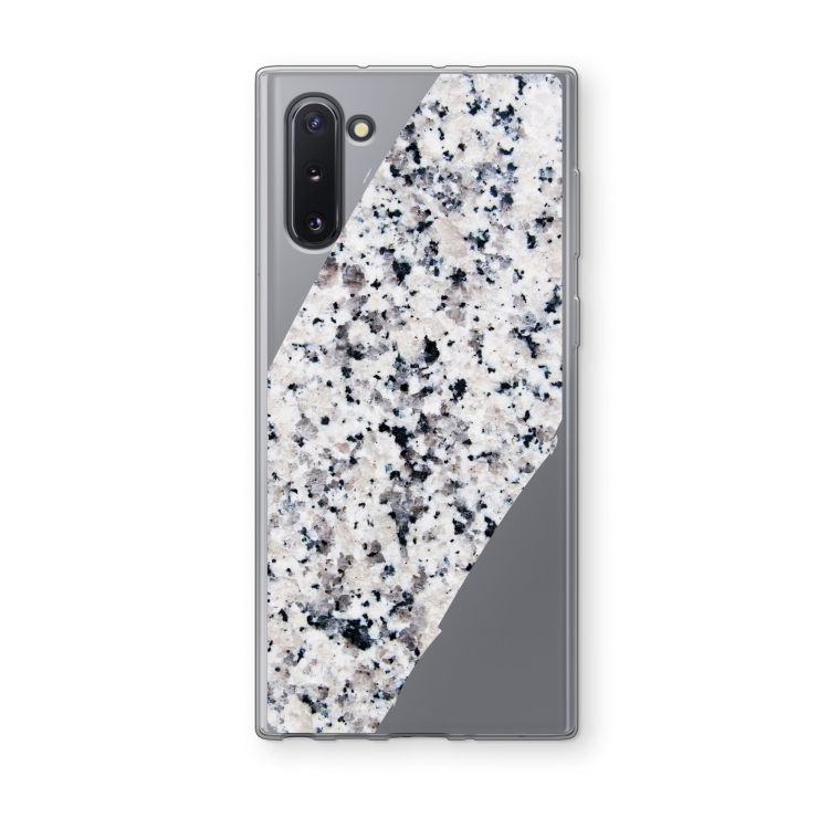 Gespikkelde marmer: Samsung Galaxy Note 10 Transparant Hoesje