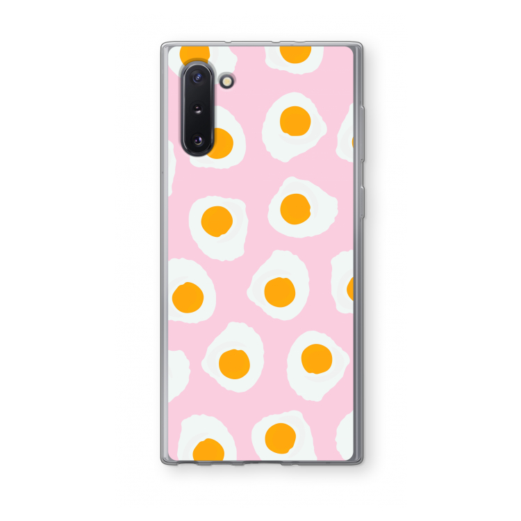 Dancing eggs: Samsung Galaxy Note 10 Transparant Hoesje