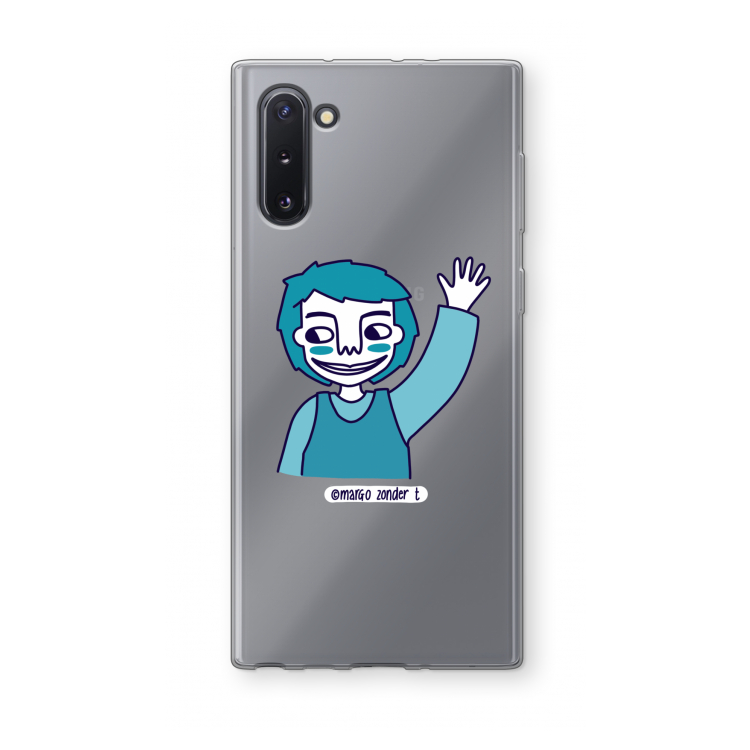 Zwaai: Samsung Galaxy Note 10 Transparant Hoesje