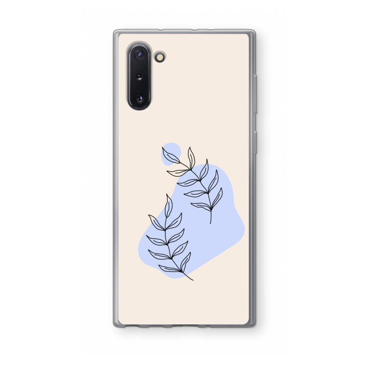 Leaf me if you can: Samsung Galaxy Note 10 Transparant Hoesje